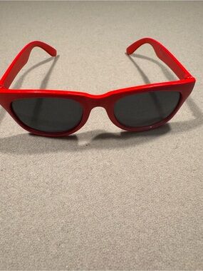 Bold Red Budweiser sunglasses